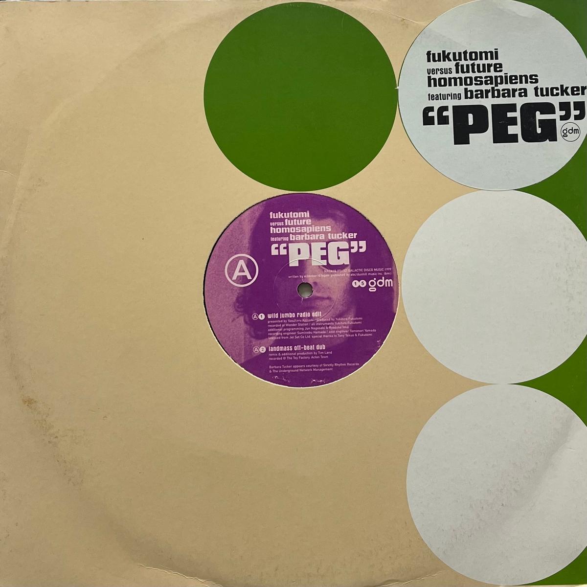 YUKIHIRO FUKUTOMI / Peg (Galactic Disco NASA15, 12inch)