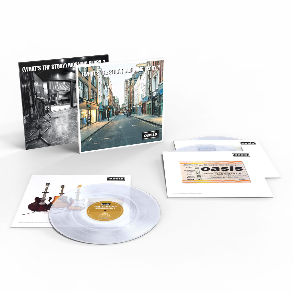 (What8217s The Story) Morning Glory (30th Anniversary Deluxe Crystal Clear Edition) 8211 Oasis Colour Vinyl