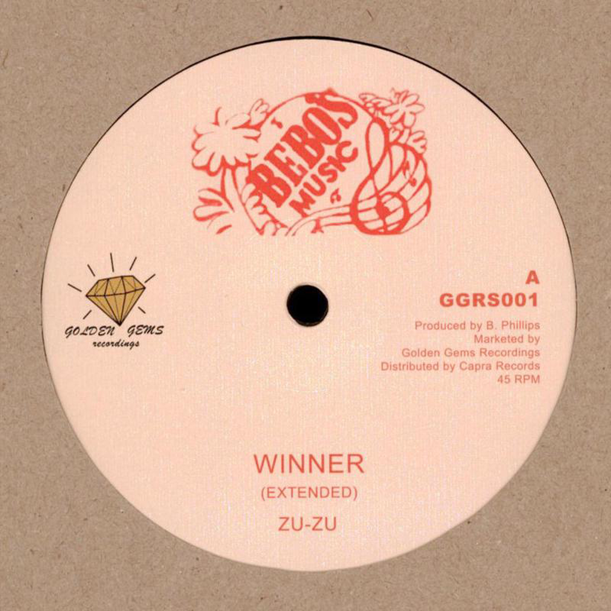 ZU-ZU 8211 Winner (Extended) Winner (Dub) 8211 128221 8211 Vinyl